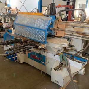 Torno Automático marca CALPE Mod. LATHES 4 Palos + Cargador y Descarga
